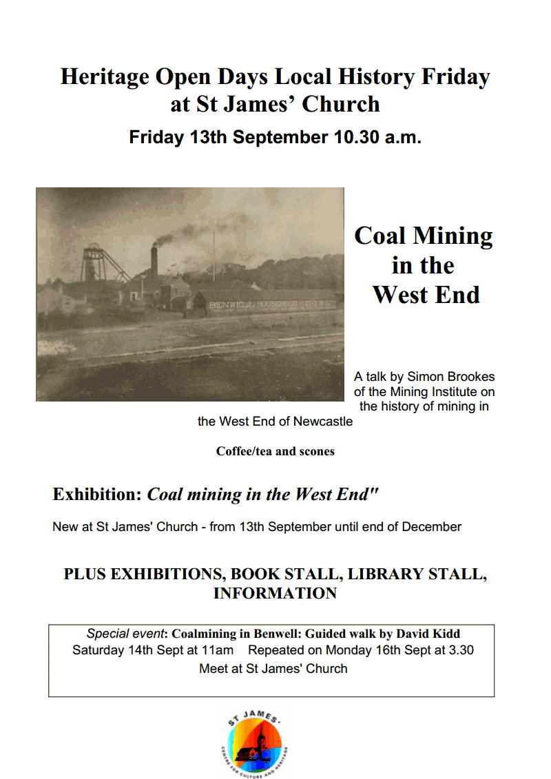 St James HODs 2013 local history leaflet