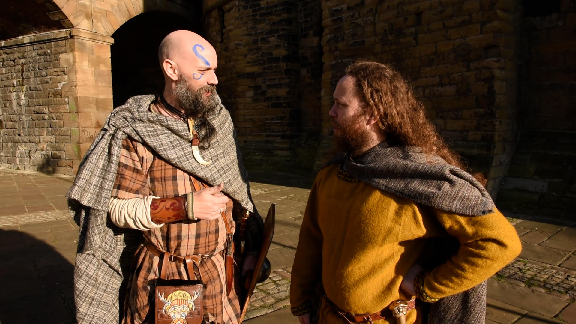 4. Native Britons at Newcastle castle